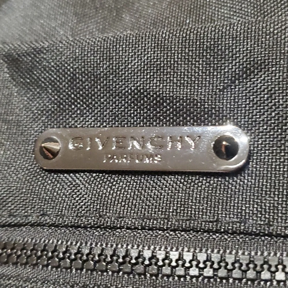 Givenchy Black Nylon Duffle Gym Weekender Bag